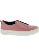 Steve Madden Chaussures slip-on platform sans lacets pour femme satin rose