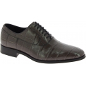 Chassures derbies Dolce&Gabbana en cuir de crocodile gris