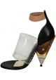Sandales à talons en bois Givenchy en Cuir veau noir