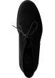 Tod's Bottines à lacets élégantes pour hommes en cuir suédé noir