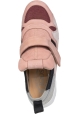 Tod's Baskets pour femmes en daim et cuir multicolores avec bande velcro