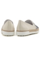 Slips-on Tod's femme en paiette bleu et cuir beige