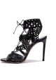 Sandales à talons hauts Casadei femme en cuir noir