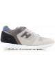 Sneakers Hogan homme en cuir gris et blanc cassé