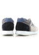 Sneakers Hogan homme en cuir gris et blanc cassé