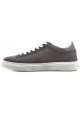 Sneakers Hogan pour homme en cuir retournée gris