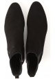 Dolce&Gabbana Boots Homme en peau Retournée noir avec zip